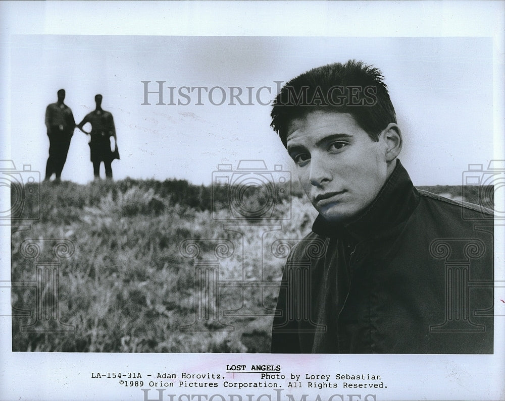 1989 Press Photo Adam Horovitz Actor Lost Angels Independent Drama Movie Film- Historic Images