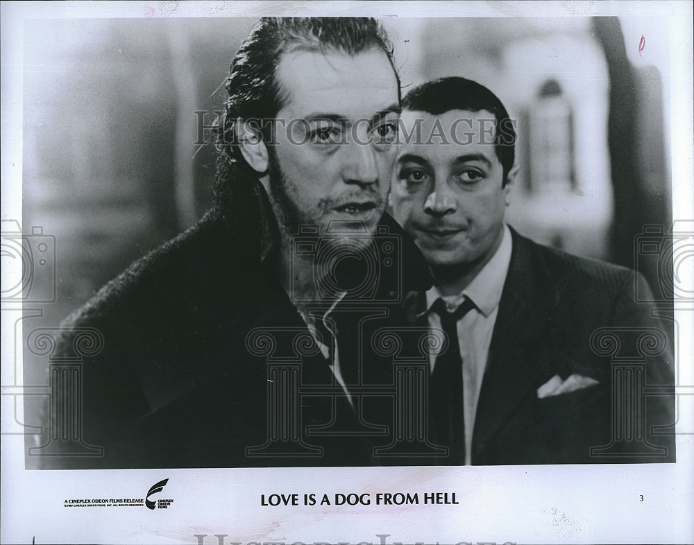 1980 Press Photo &quot;Love Is A Dog From Hell&quot; Josse De Pauw stars- Historic Images