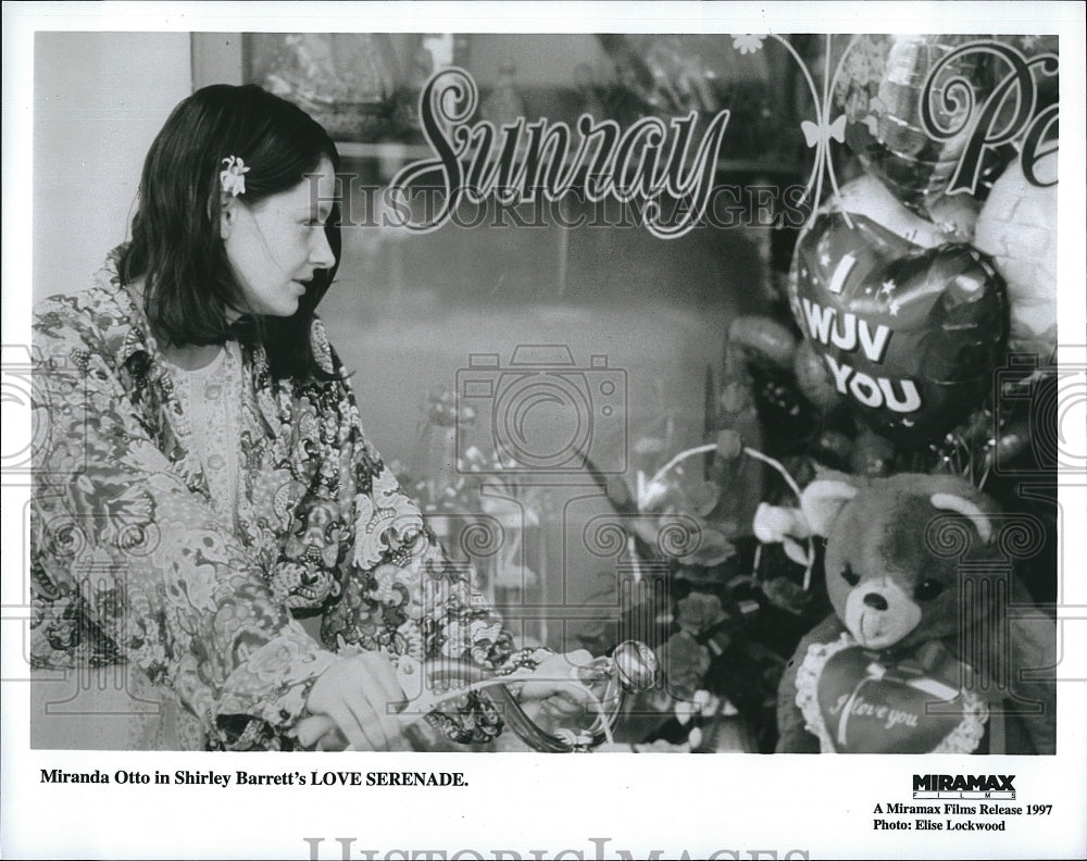 1997 Press Photo  &quot;Love Serenade&quot; starring Miranda Otto- Historic Images