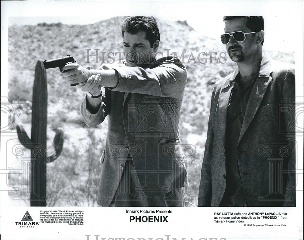 1998 Press Photo Ray Liotta American Actor Anthony LaPaglia Phoenix Movie Film - Historic Images