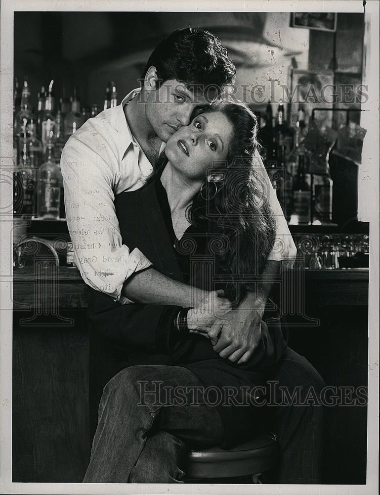 1989 Press Photo Jo Anderson Actress Dale Midkiff Actor Dream Street Drama TV- Historic Images