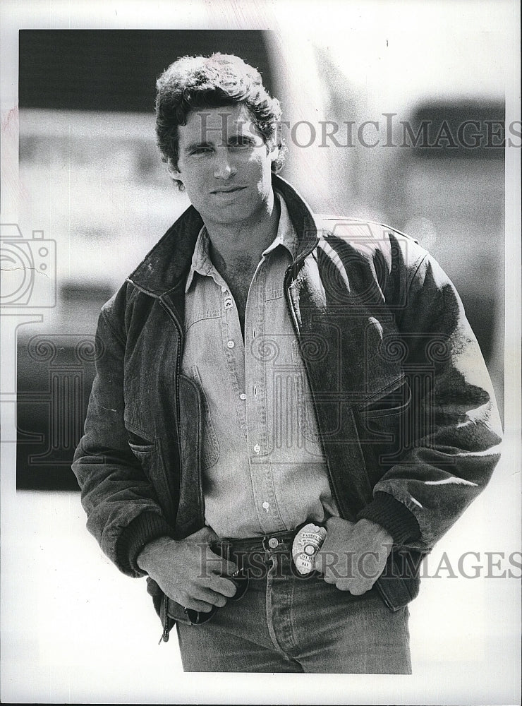 1986 Press Photo Michael Nouri in &quot;Downtown&quot;- Historic Images