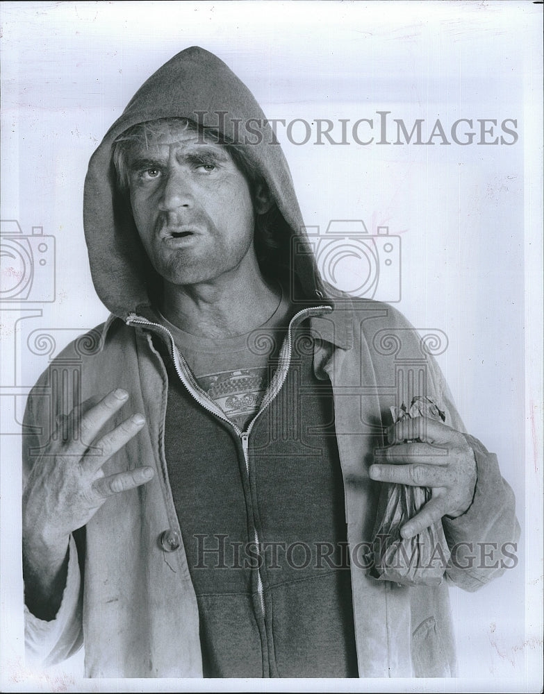 1987 Press Photo Down Out Beverly Hills Series Tim Thomerson Character Portrait- Historic Images