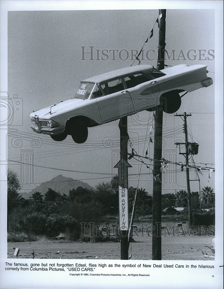 1980 Press Photo Scene From Film &quot;Used Cars&quot;- Historic Images