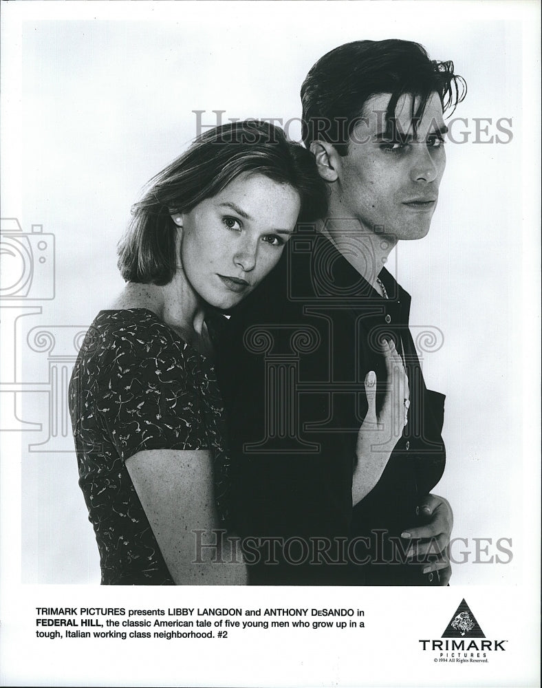 1994 Press Photo Libby Langdon and Anthony DeSando in &quot;Federal Hill&quot;- Historic Images