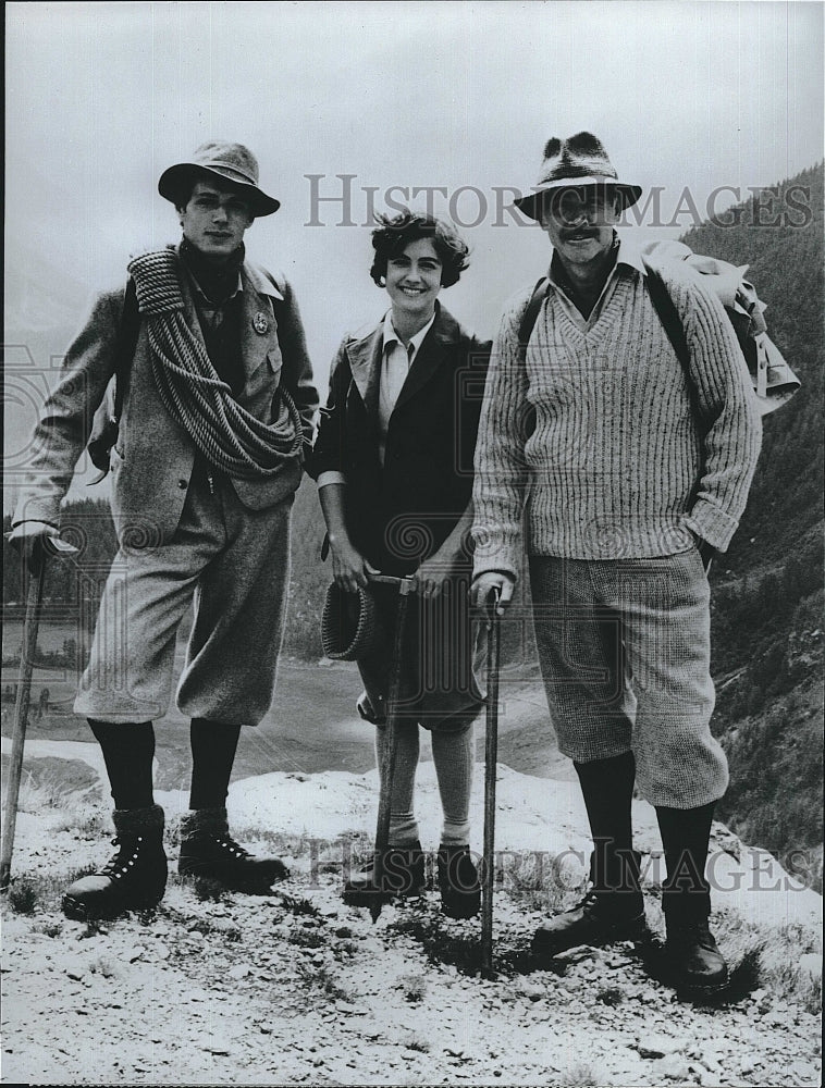 1987 Press Photo Lambert Wilson Betsy Brantley Sean Connery Five Days One Summer- Historic Images