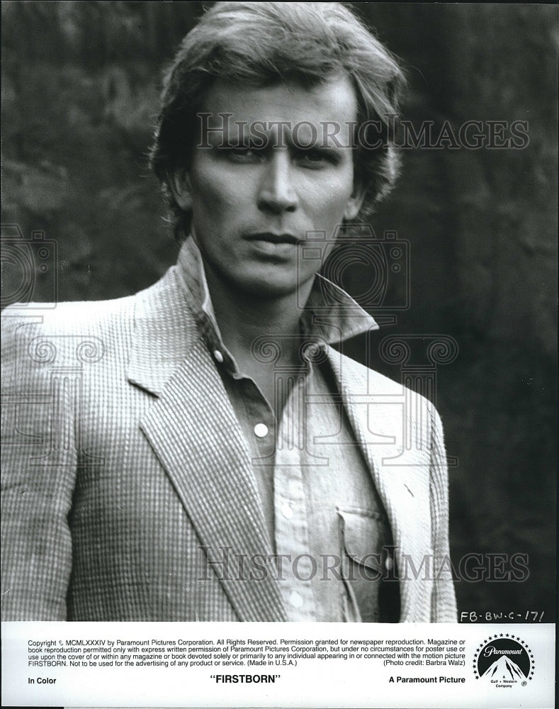 1984 Press Photo Peter Weller American Actor Firstborn Drama Movie Film- Historic Images