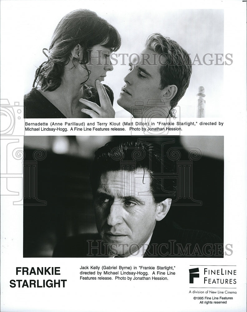 1995 Press Photo Anne Parillaud Matt Dillon Gabriel Byrne Frankie Starlight Film- Historic Images