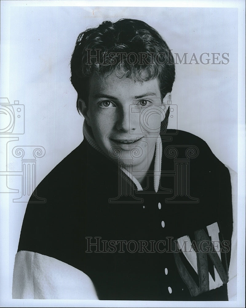 1987 Press Photo Jonathan Ward Stars In &quot;The New Adventures Of Beans Baxter&quot;- Historic Images