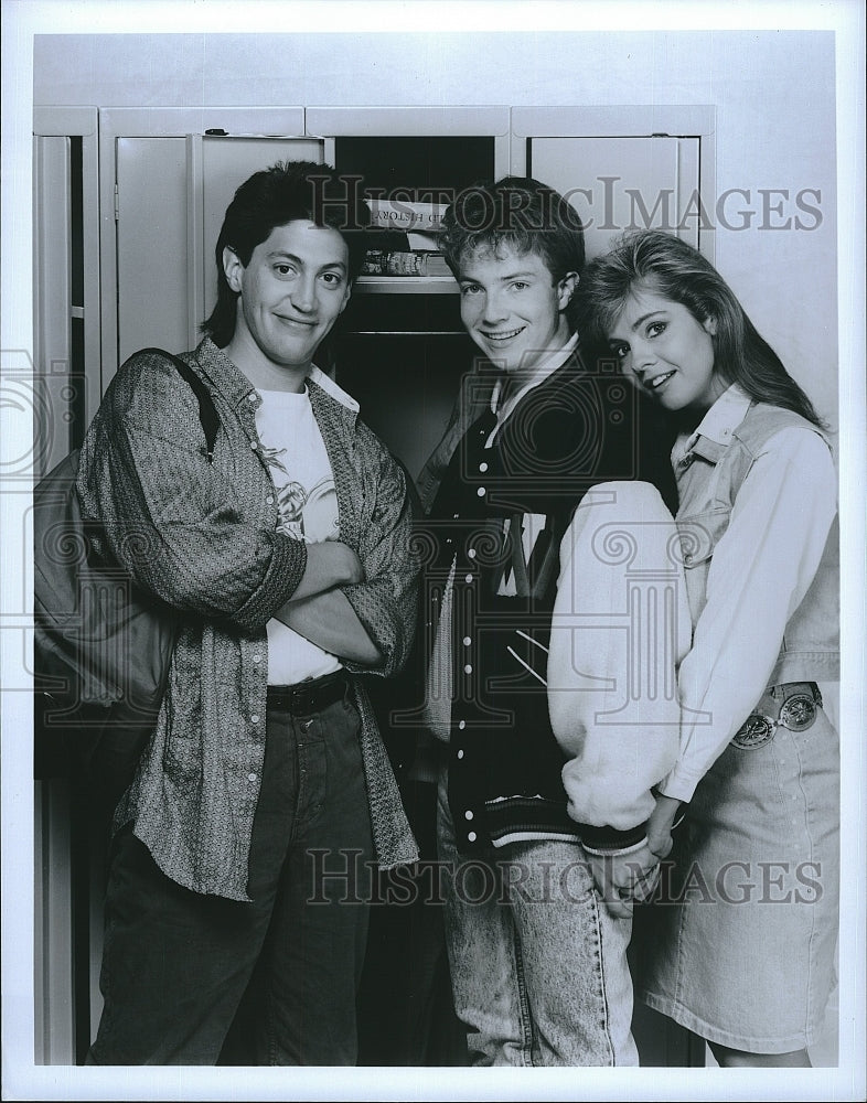 1987 Press Photo Jonathan Ward, Stuart Franklin &amp; Karen Mistal- Historic Images