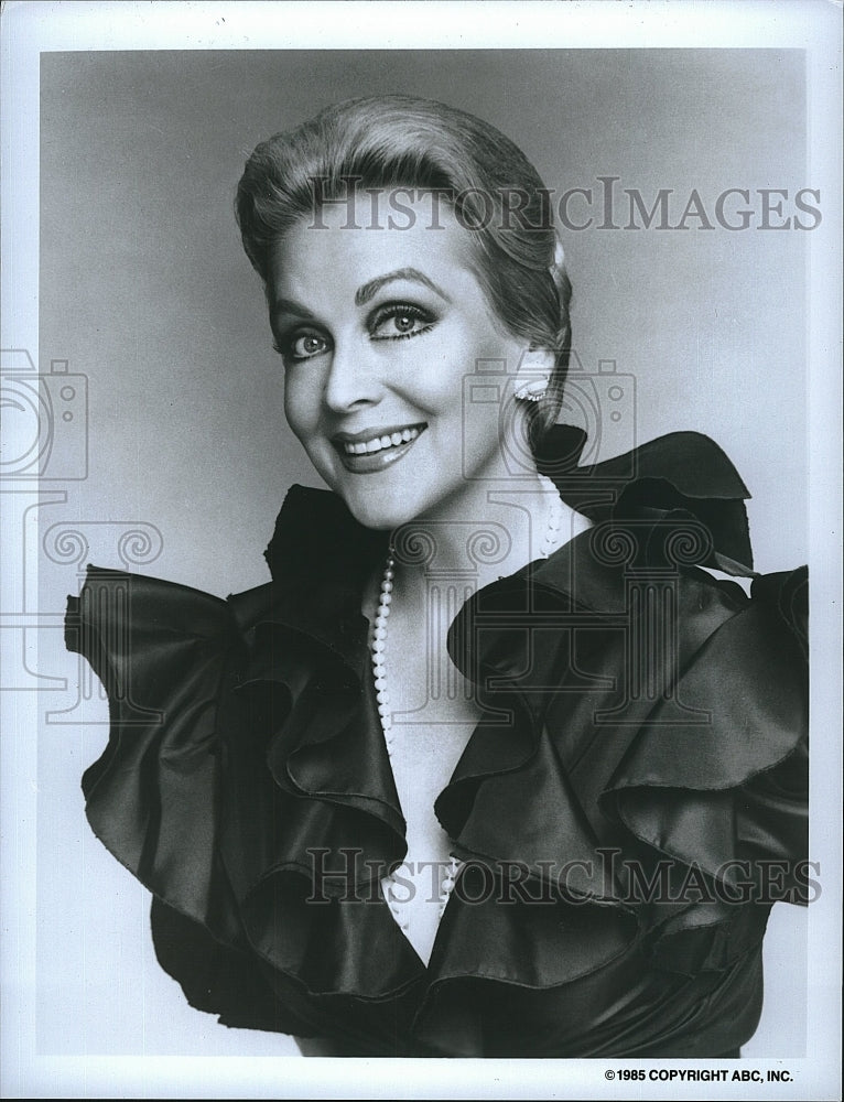 1985 Press Photo Amanda Barrington stars in ABC&#39;s &quot;General Hospital&quot;- Historic Images