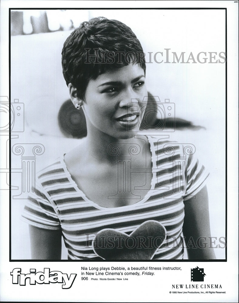 1995 Press Photo Nia Long Stars In &quot;Friday&quot;- Historic Images