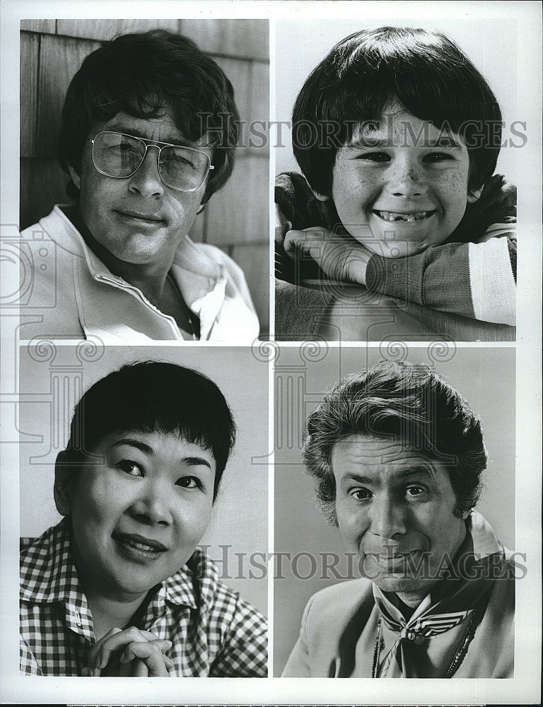 1969 Press Photo Bill Bixby, B. Cruz, M. Umeki &quot;The Courtship of Eddie&#39;s Father&quot;- Historic Images