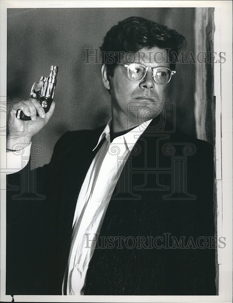 1987 Press Photo Stephen Lang &quot;Crime Story&quot;- Historic Images