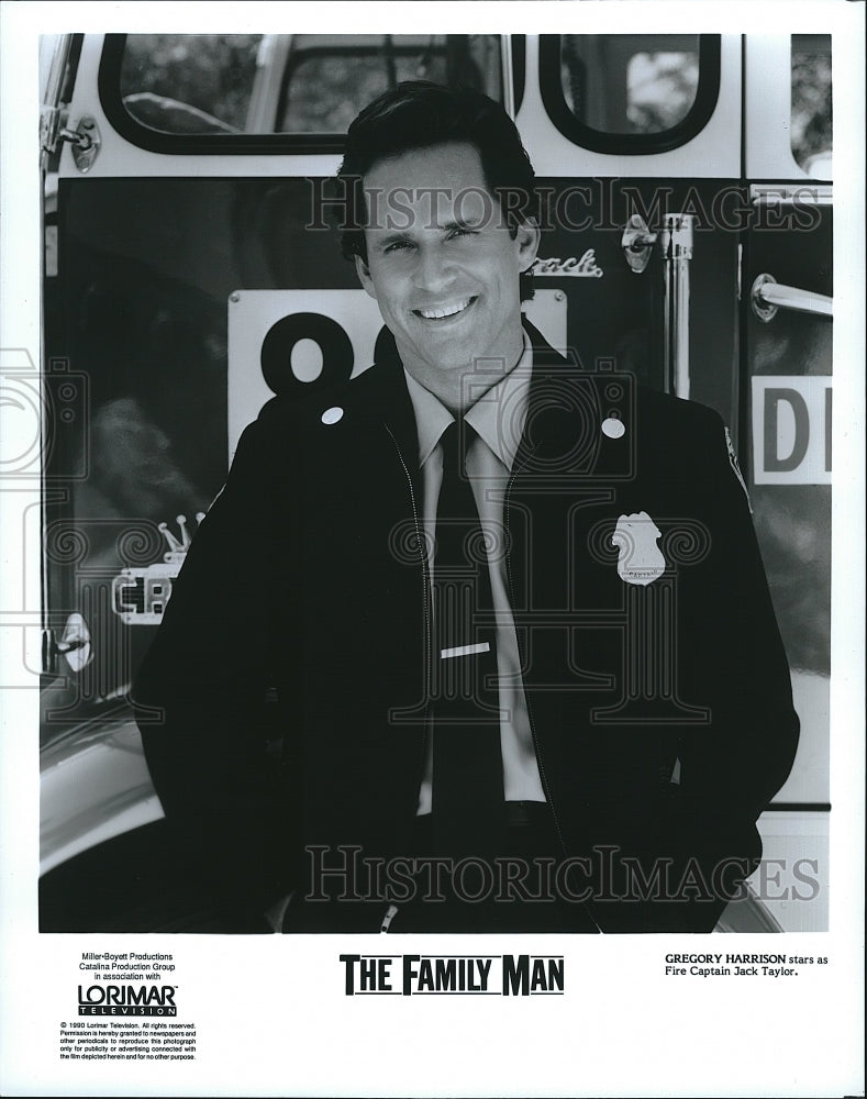 2000 Press Photo Actor Gregory Harrison in &quot;The Family Man&quot;- Historic Images