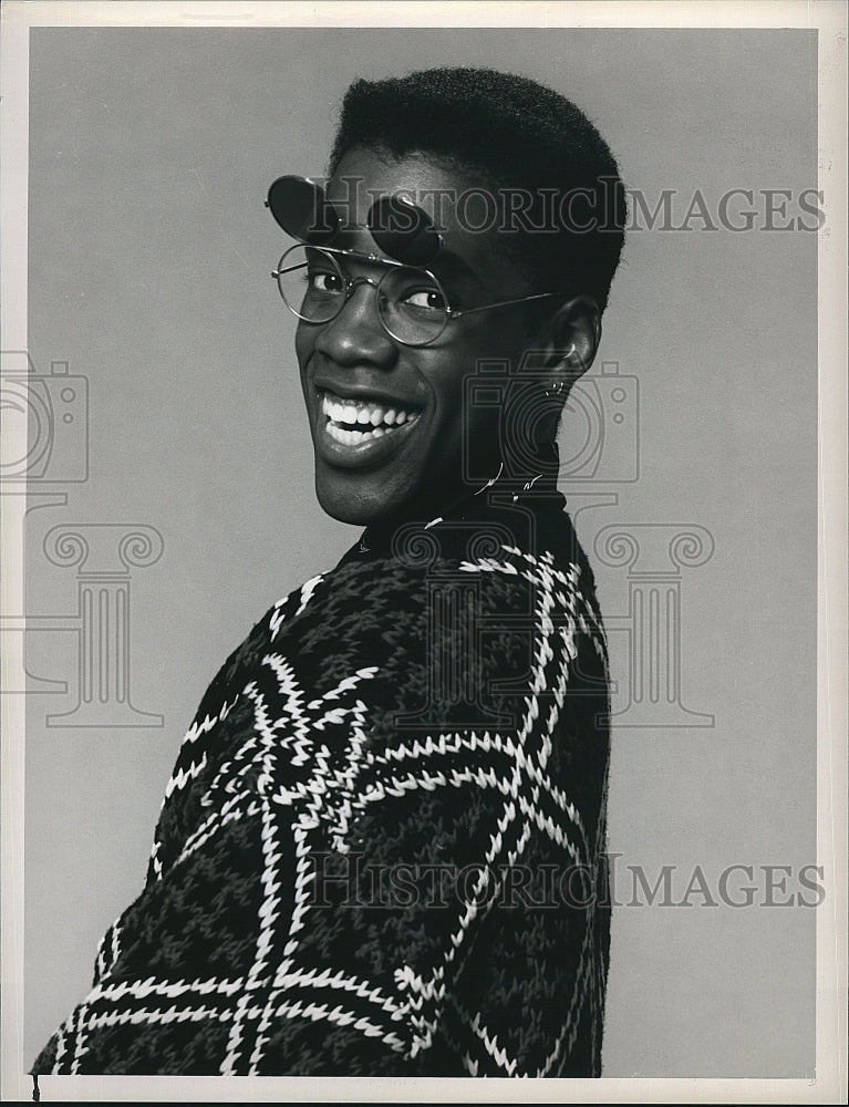 1988 Press Photo Actor Kadeem Hardison in &quot;A Different World&quot;- Historic Images