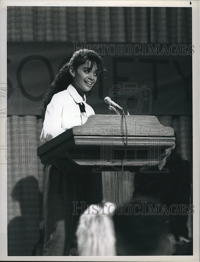 1988 Press Photo Actress Lisa Bonet in &quot;A Different World&quot;- Historic Images