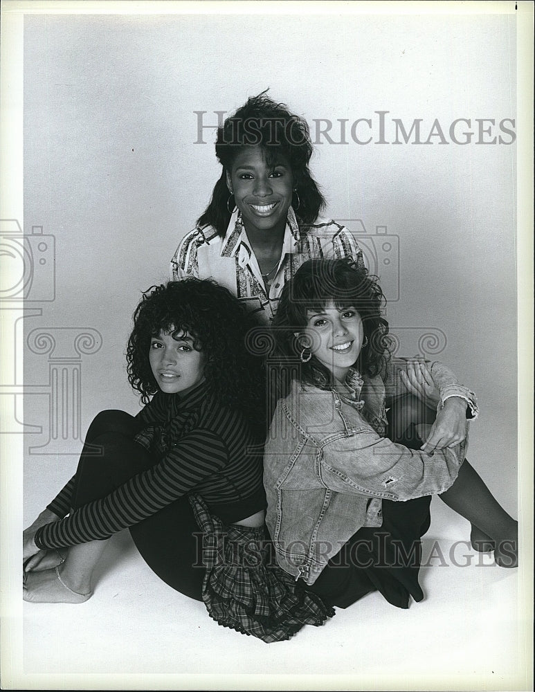 1987 Press Photo Different World Lisa Bonet Dawn Lewis Marisa Tomei- Historic Images