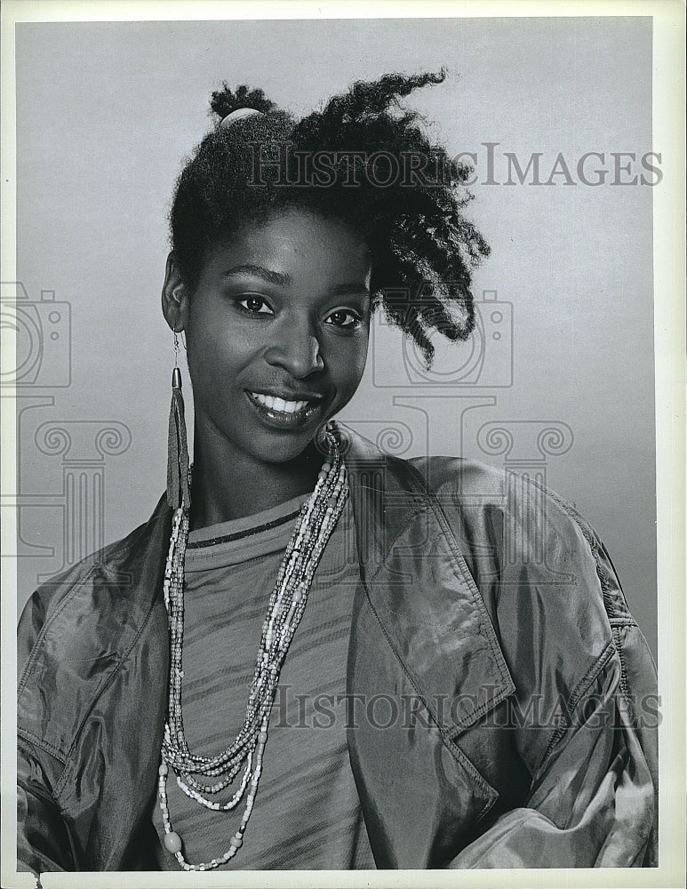 1987 Press Photo Phyliss Stickney Actress A Different world Tv Show- Historic Images