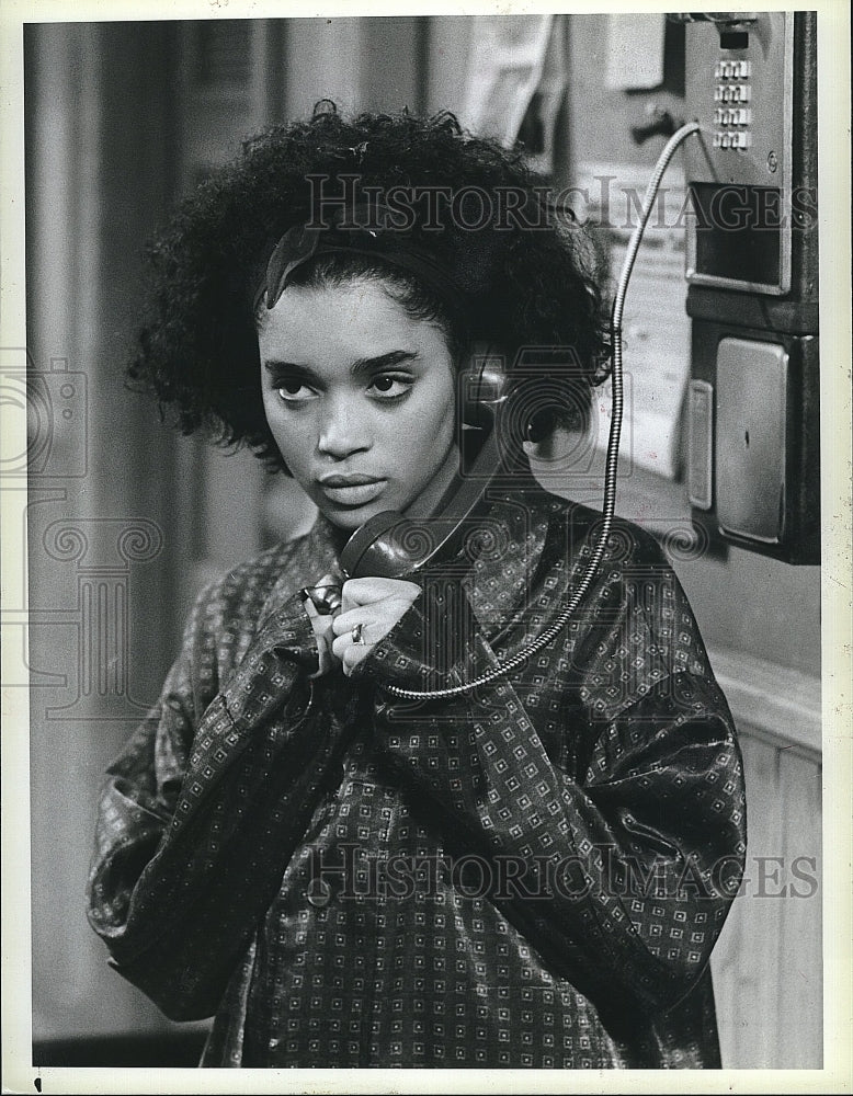 1987 Press Photo Actress Lisa Bonet on &quot;A Different World&quot;- Historic Images