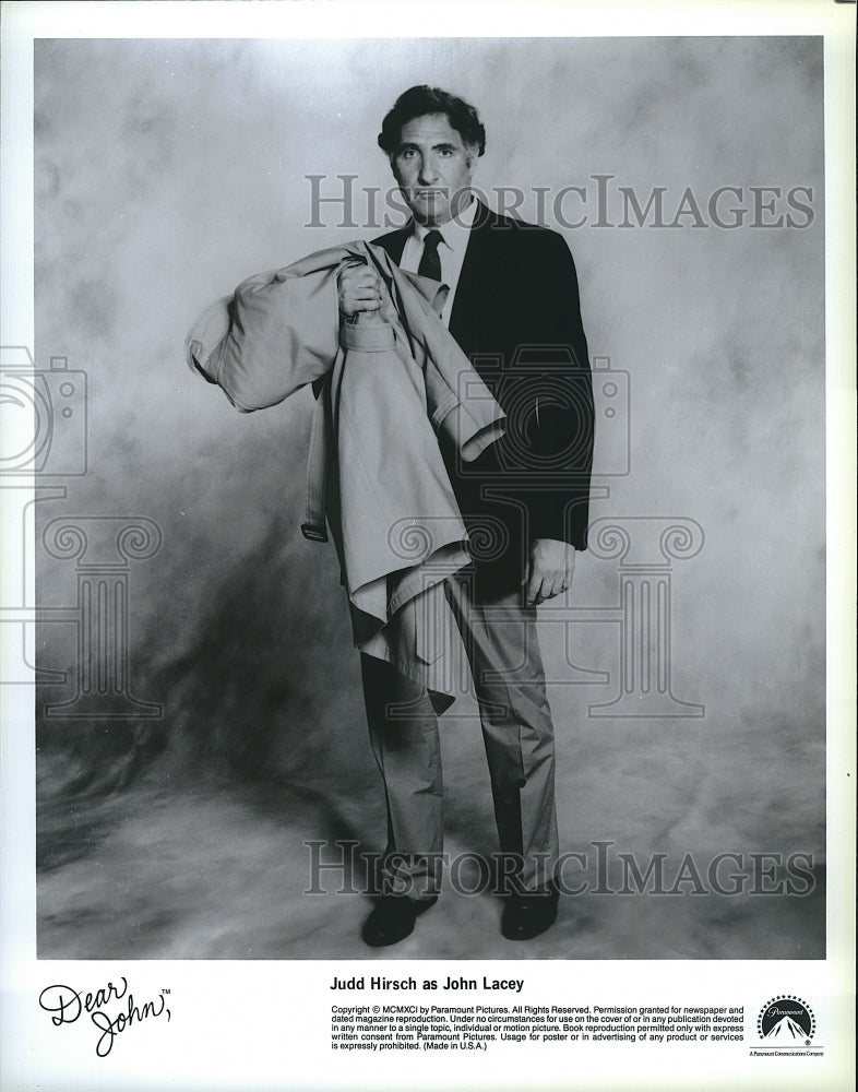 Press Photo Dear John Judd Hirsch as John Lacey Dear John TV Series- Historic Images