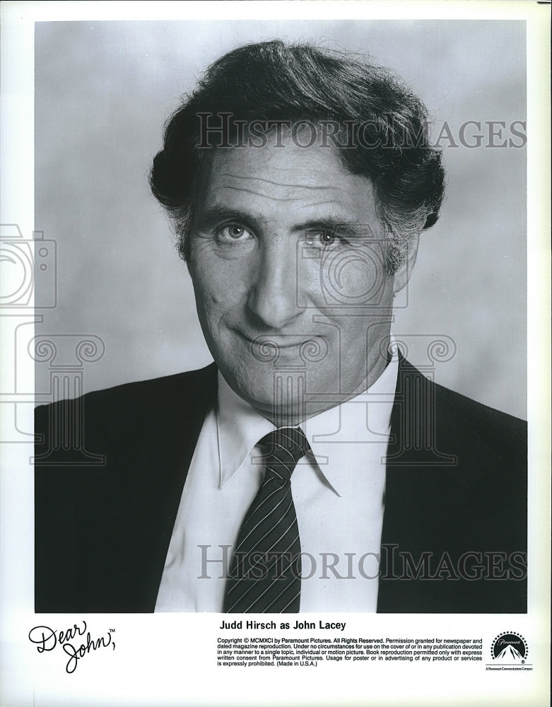 Press Photo Judd Hirsch As John Lacey TV series Dear John- Historic Images