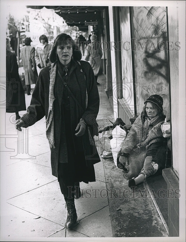 1988 Press Photo &quot;The Days &amp; Nights of Molly Dodd&quot; Blair Brown,Tona Dodd- Historic Images