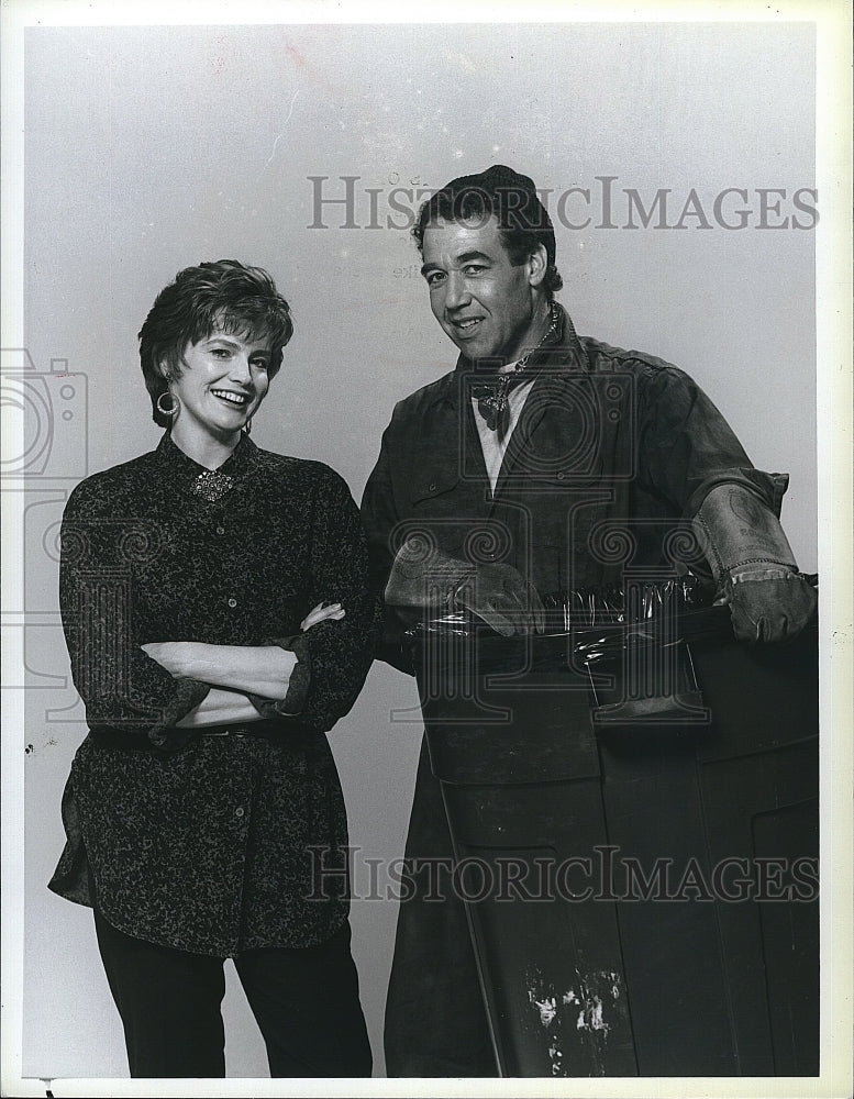 1987 Press Photo &quot;The Days &amp; Nights of Molly Dodd&quot; Blair Brown,Jay Tarses- Historic Images