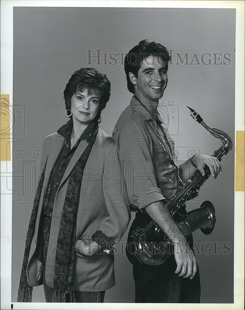 1987 Press Photo &quot;The Days &amp; Nights of Molly Dodd&quot; Blair Brown,WC Roberts- Historic Images