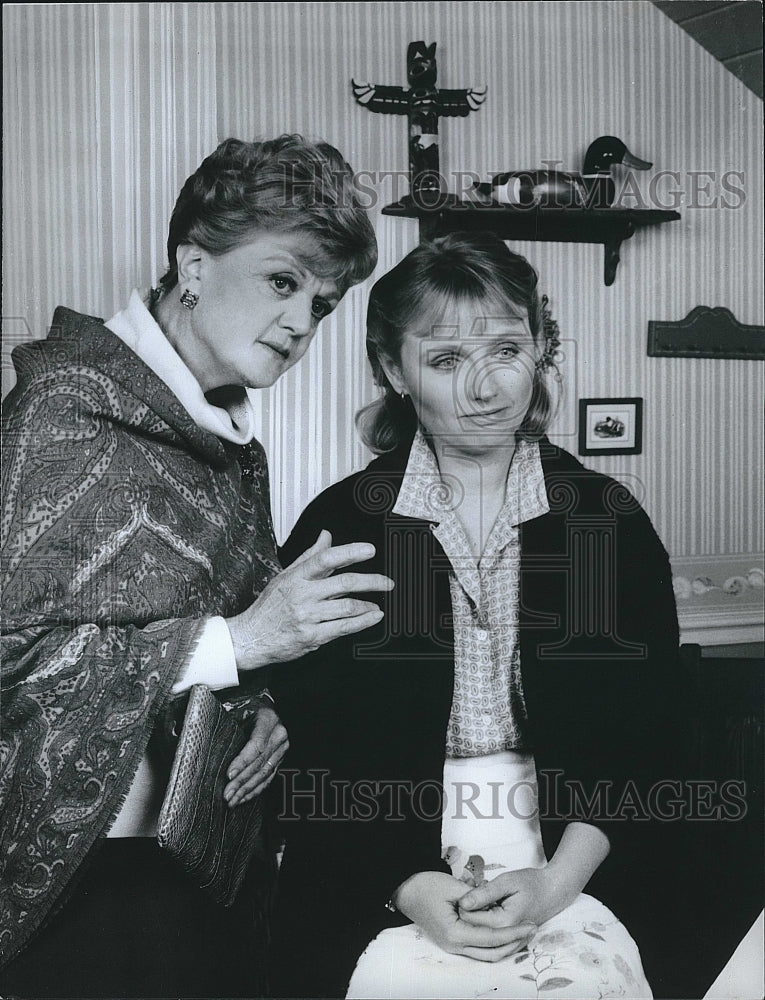 1988 Press Photo "Murder She Wrote" starring Angela Lansbury- Historic Images