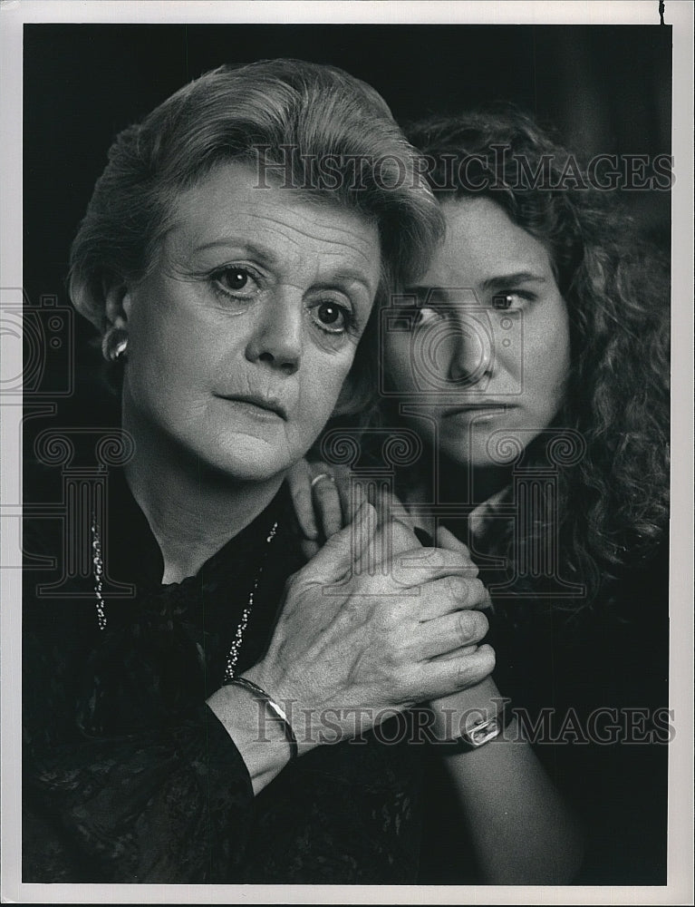 1988 Press Photo &quot;Murder She Wrote&quot; starring Angela Lansbury, Molly Hagen- Historic Images