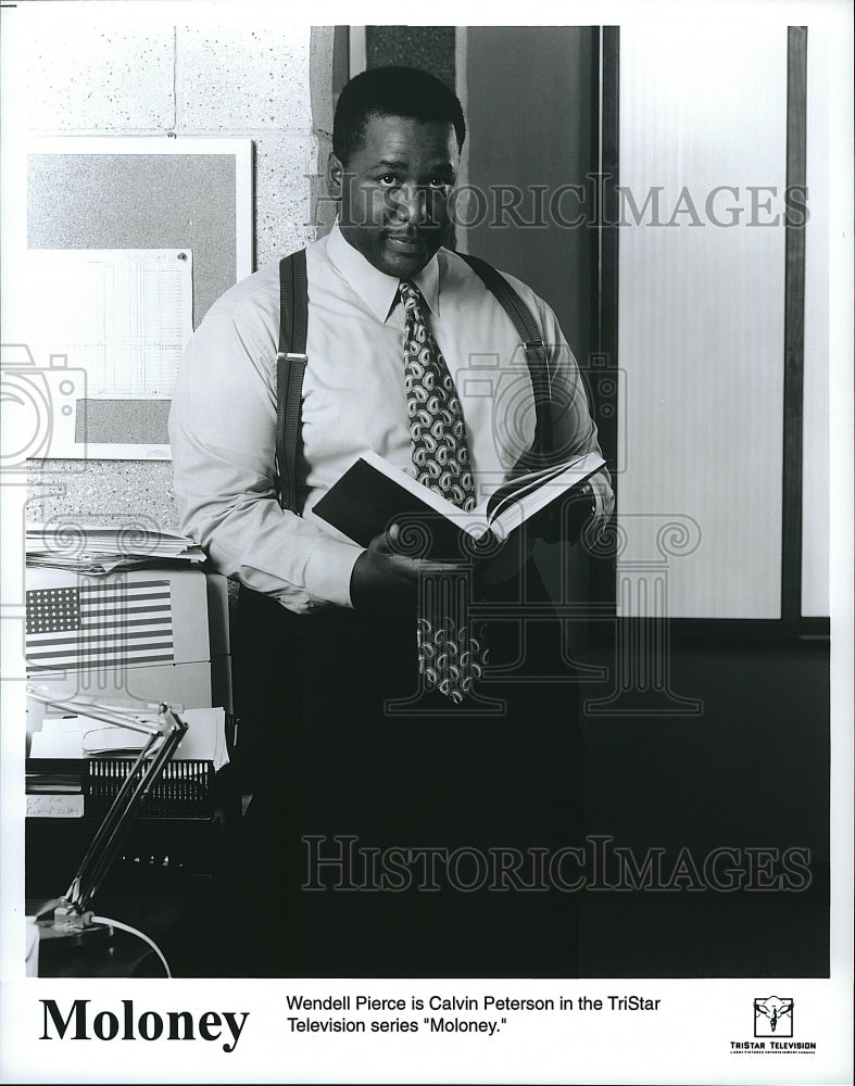 1996 Press Photo  &quot;Moloney&quot; starring Wendell Pierce- Historic Images