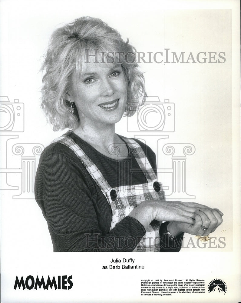 1994 Press Photo Actress Julia Duffy in "Mommies"