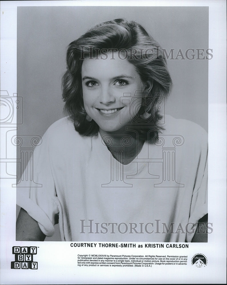 1983 Press Photo &quot;Day By Day&quot; Xourtney Thorne Smith- Historic Images