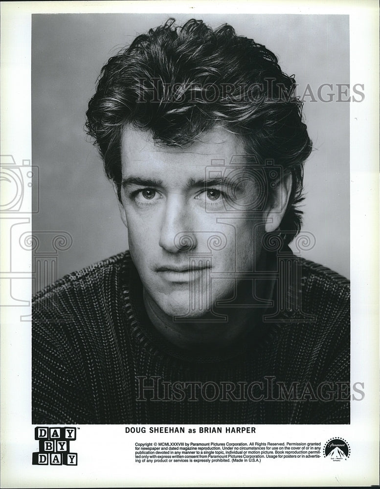 1988 Press Photo Actor Doug Sheehan in &quot;Day by Day&quot;- Historic Images