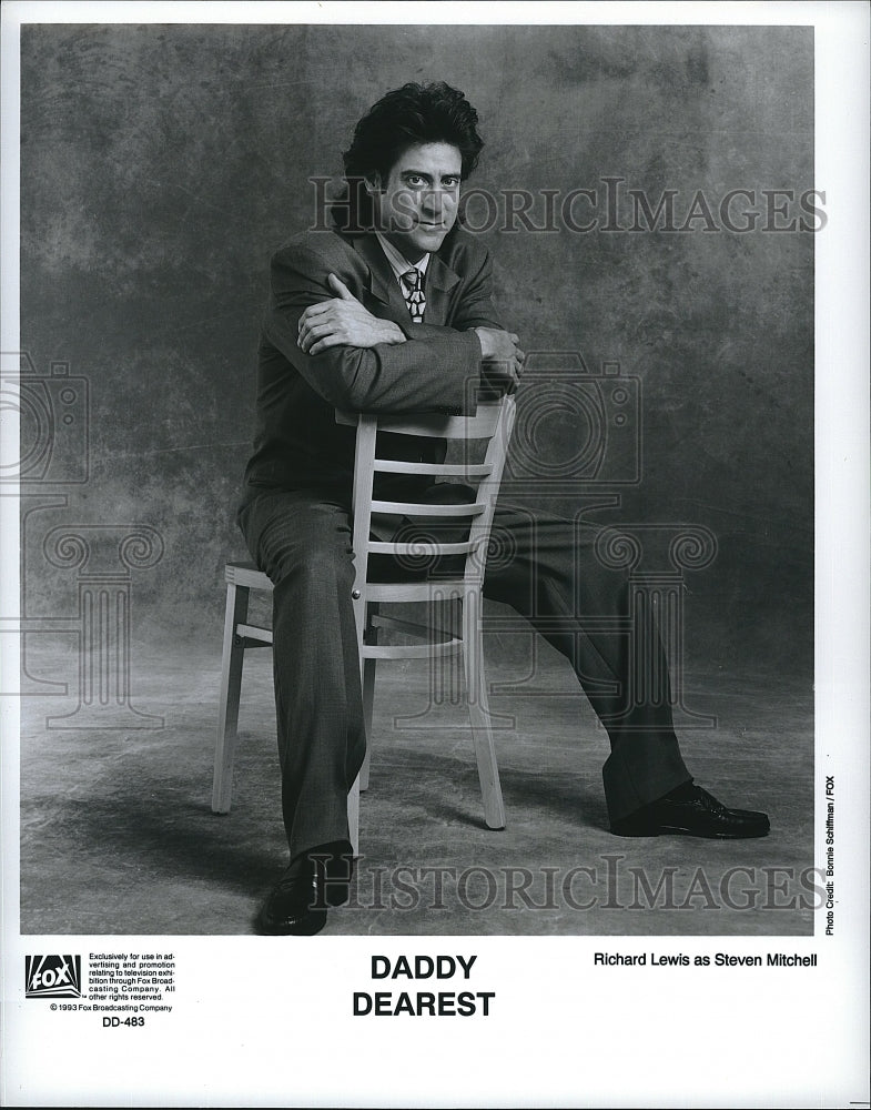 1993 Press Photo Richard Lewis on &quot;Daddy Dearest&quot;- Historic Images