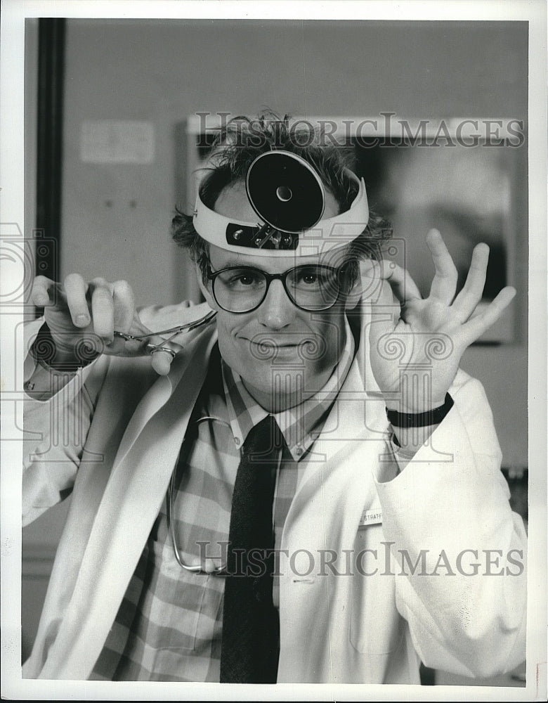 1989 Press Photo Matt Frewer in &quot;Doctor, Doctor&quot;- Historic Images