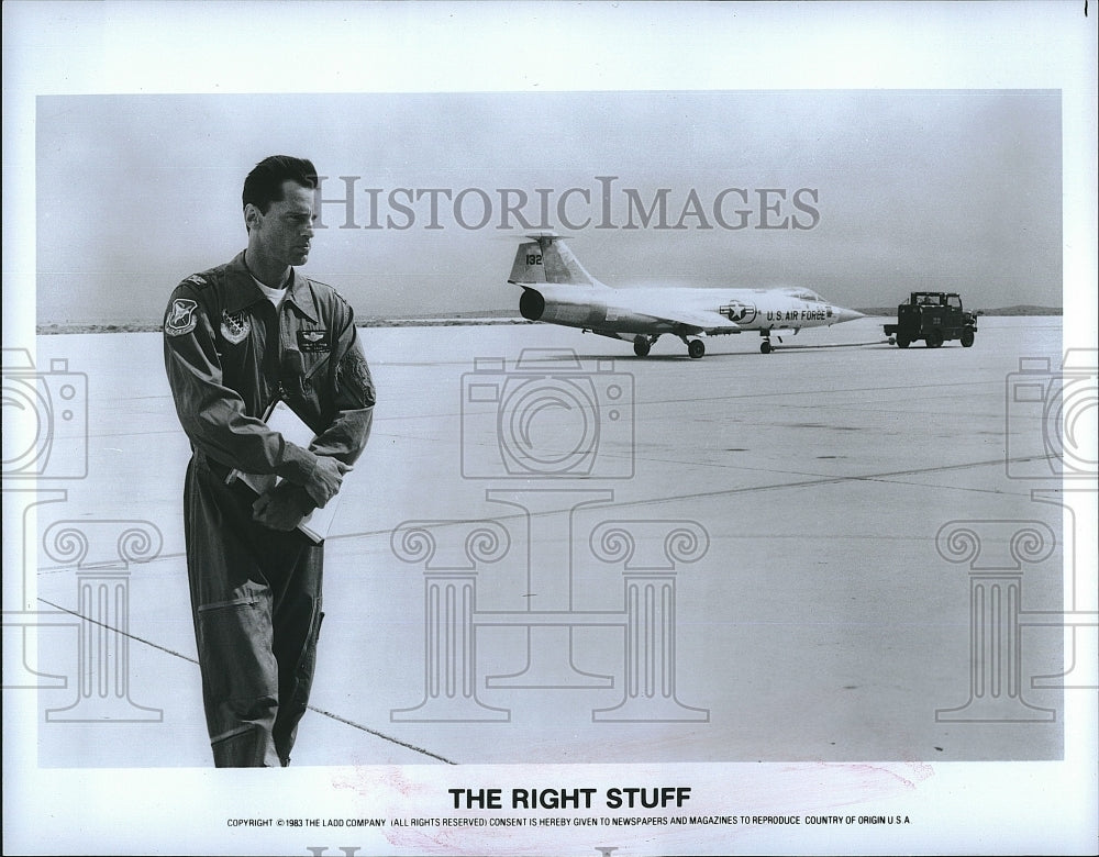 1983 Press Photo Actor from &quot;The Right Stuff&quot;- Historic Images