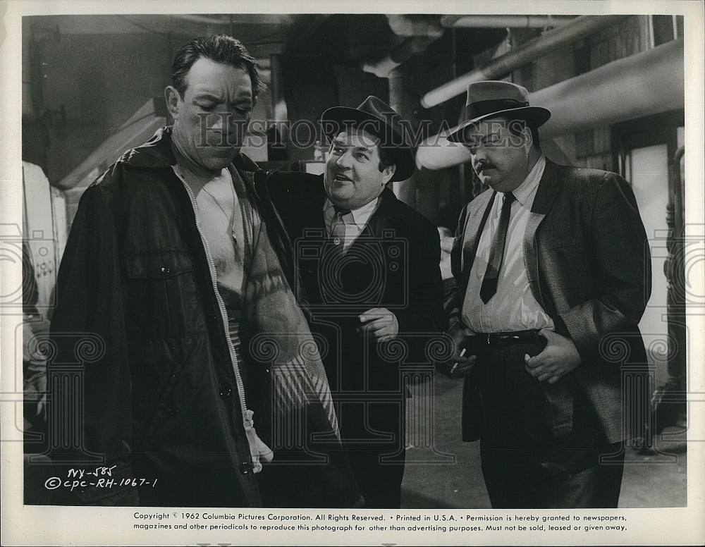 1962 Press Photo Scene From Film Requiem For A Heavyweight- Historic Images