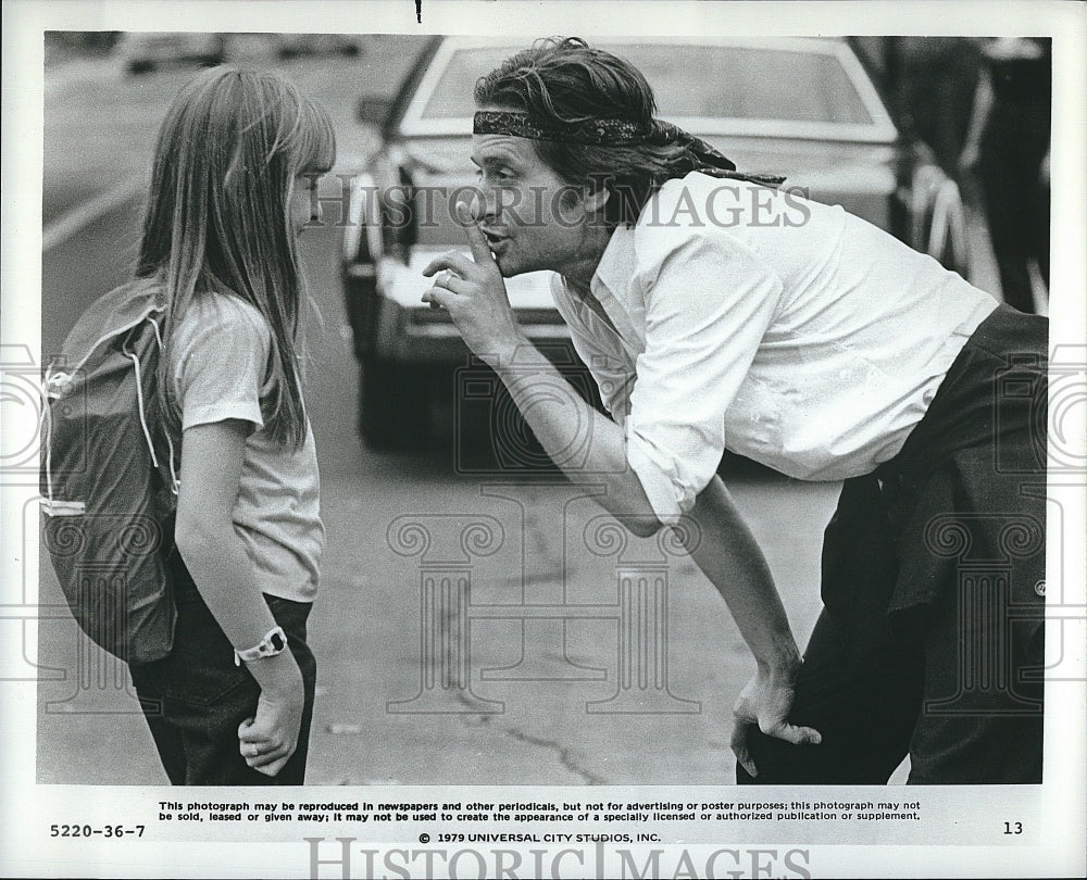 1979 Press Photo &quot;Running&quot; starring Michael Douglas, Jennifer McKinney- Historic Images