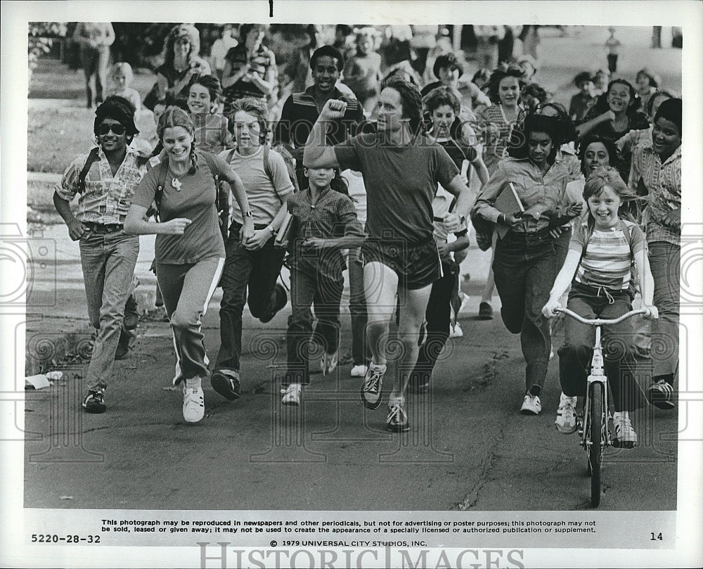 1979 Press Photo &quot;Running&quot; starring Michael Douglas- Historic Images