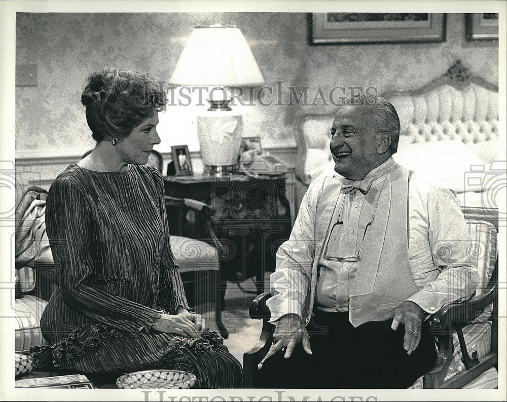 1987 Press Photo Actor George C. Scott In &quot;Mr. President&quot;- Historic Images