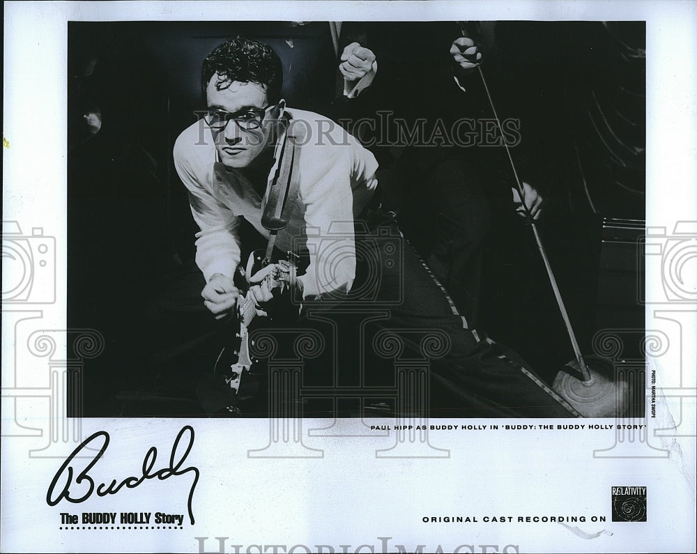 1978 Press Photo &quot; Buddy,The Buddy Holly Story&quot; Paul Hipp- Historic Images