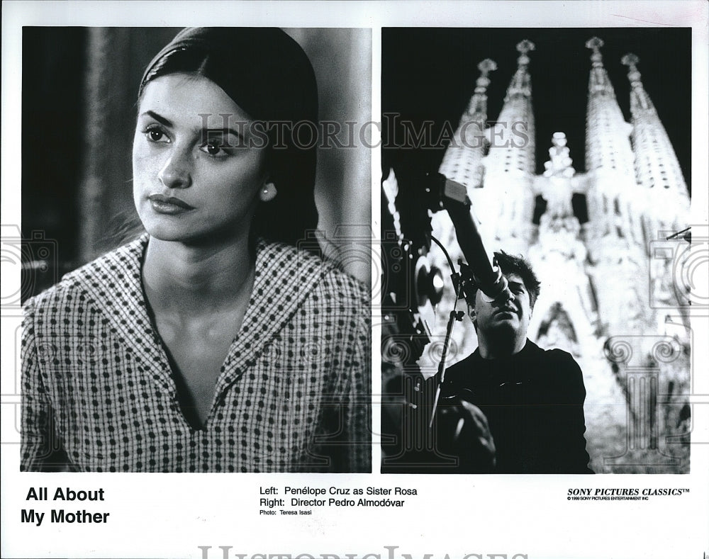 1989 Press Photo Actress Penelope Cruz in &quot;All About My Mother&quot;- Historic Images