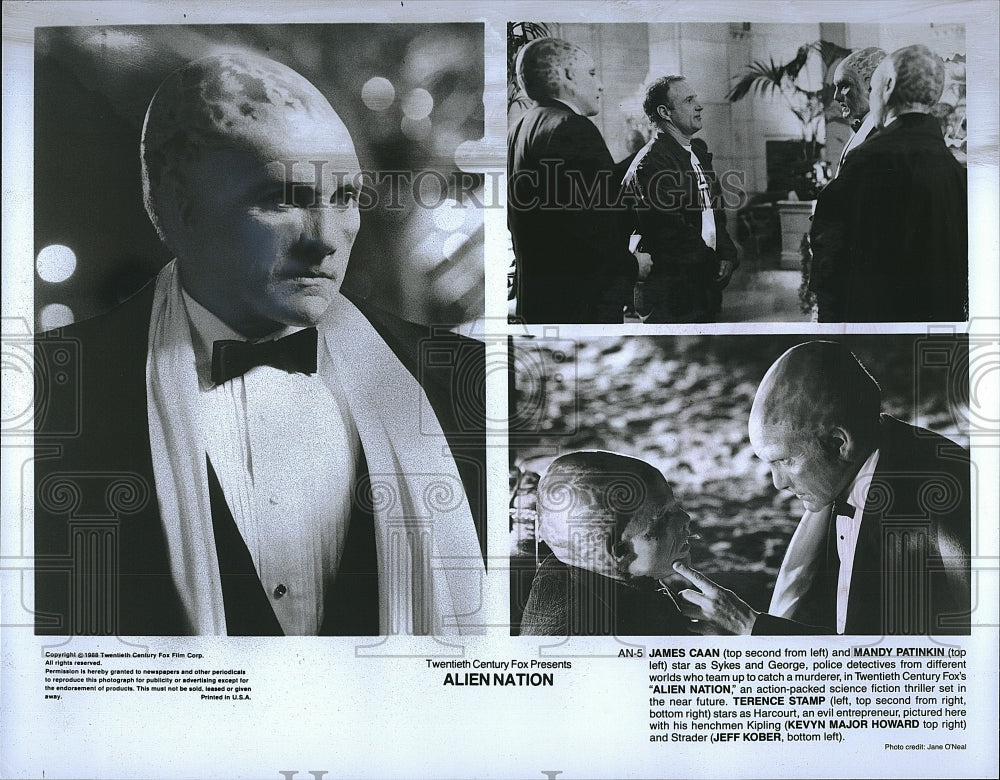 1988 Press Photo Actor James Caan of &quot;Alien Nation&quot;- Historic Images