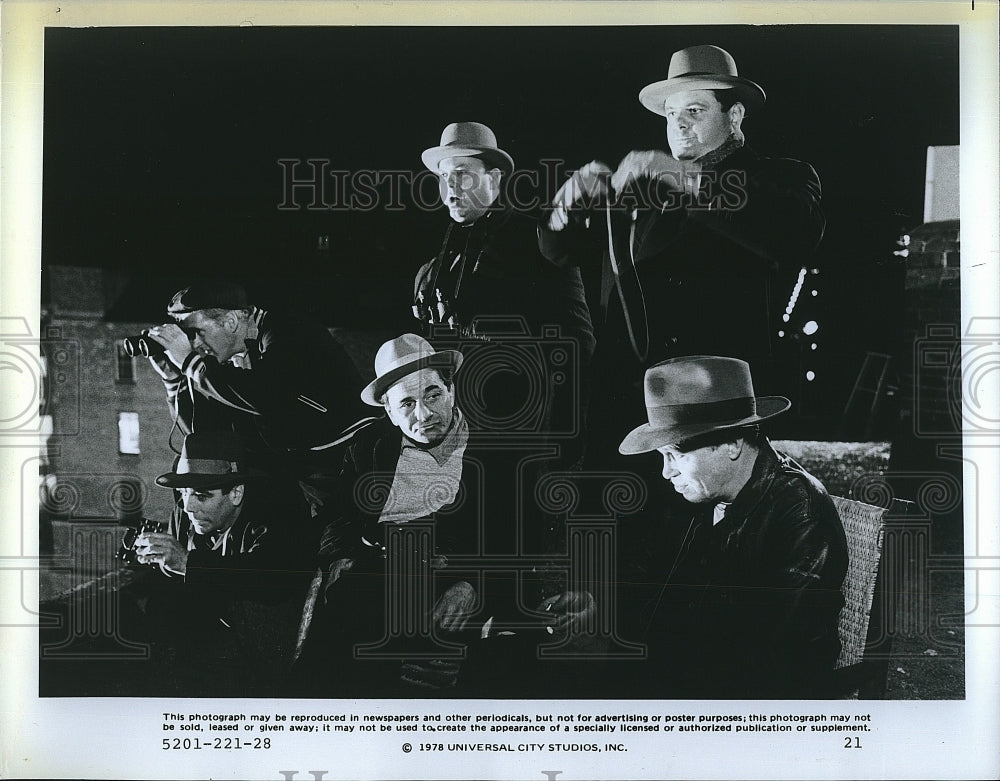 1978 Press Photo Peter Falk in &quot;The Brinks Job&quot;- Historic Images