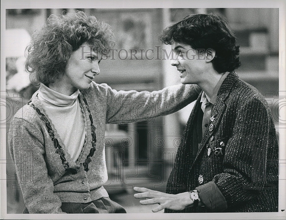 1988 Press Photo &quot;Day By Day&quot; CB Barnes, Linda Kelsey- Historic Images