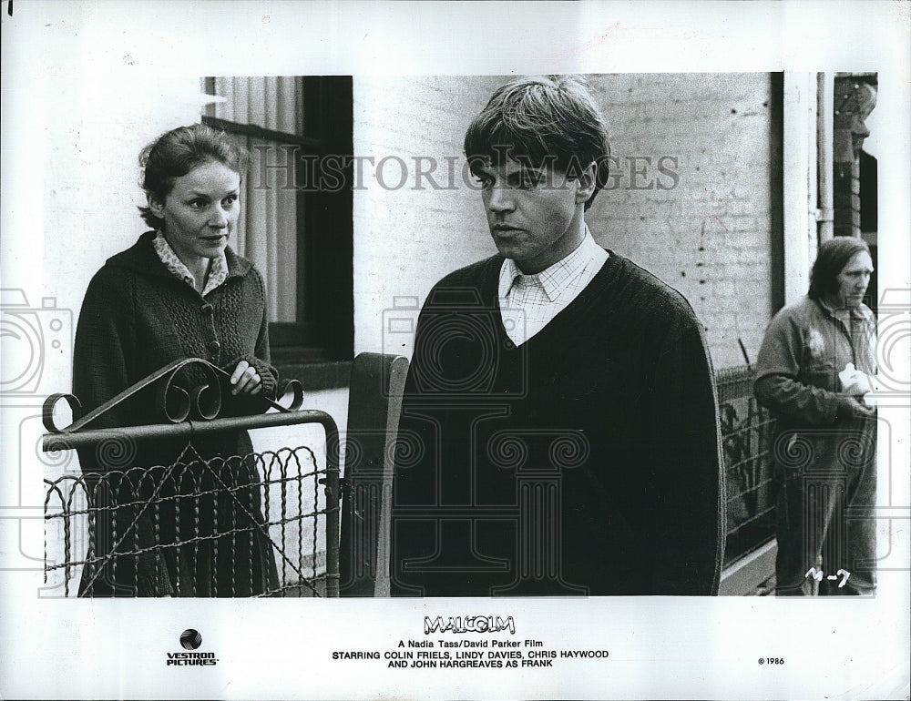 1986 Press Photo Colin Friels In A Scene From &quot;Malcolm&quot;- Historic Images