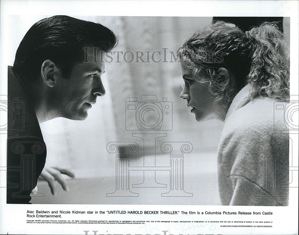 1993 Press Photo Actor Michael Baldwin in &quot;Untitled Harold Becker Thriller&quot;- Historic Images