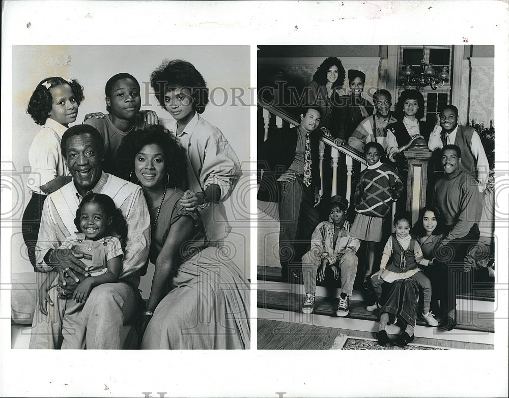 1992 Press Photo Tempess Bledsoe and Malcolm-Jamal Warner in &quot;The Cosby Show&quot;- Historic Images